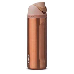Owala Copper and Tan Water Bottle